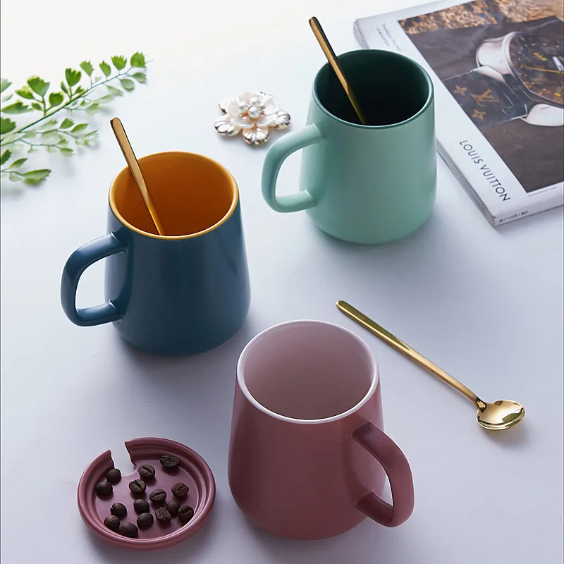 Nordic Style Meranti Color Pottery Mugs With Lid Original Ceramic Cup Drinkware For Coffee Milk Tea Minimalism Personalized Gift
Nordic Style Meranti Color Pottery Mugs With Lid Original Ceramic Cup Drinkware For Coffee Milk Tea Minimalism Personalized Gift