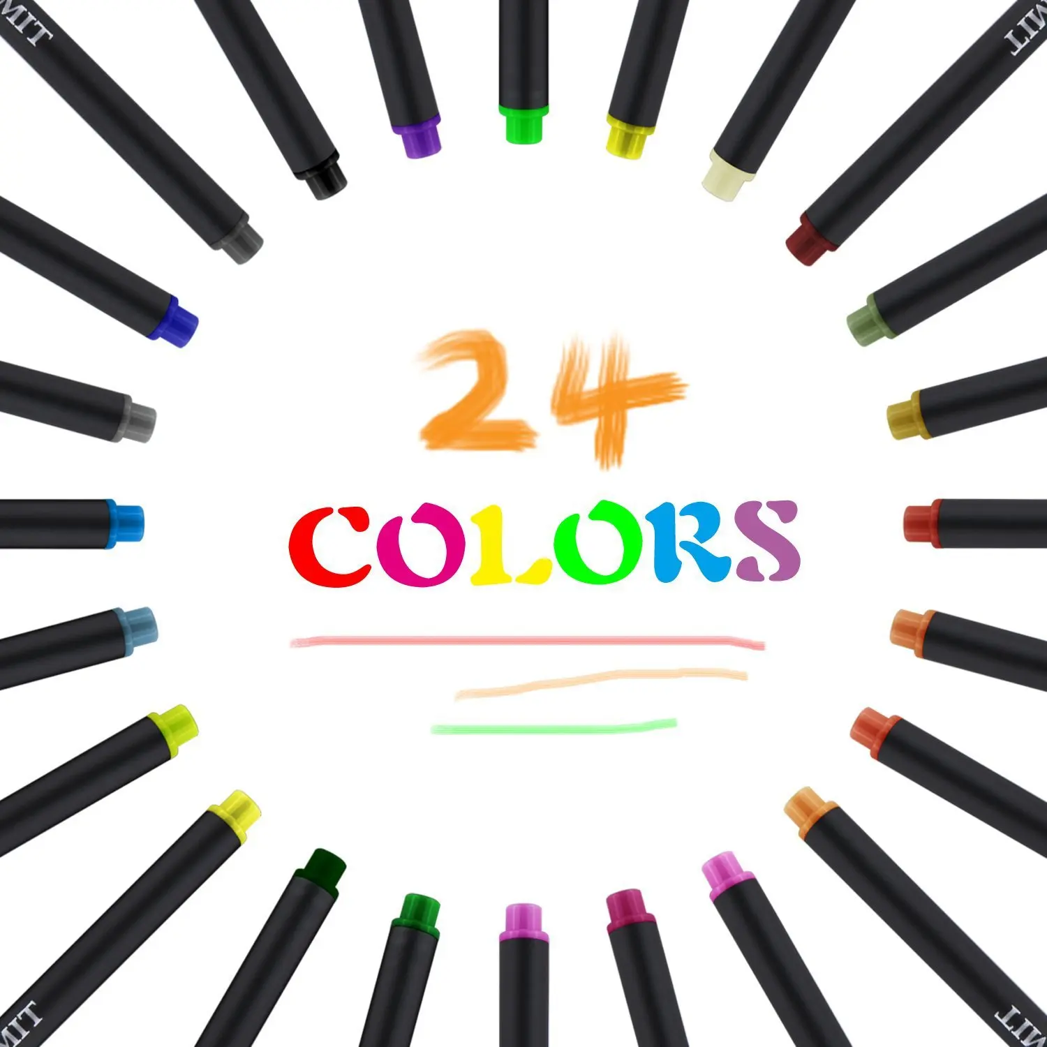 New 12/24/48/60 Color Fine Line Color Water Pens Based Drawing Brush Set Needle Pen Hand Account Stationery
New 12/24/48/60 Color Fine Line Color Water Pens Based Drawing Brush Set Needle Pen Hand Account Stationery