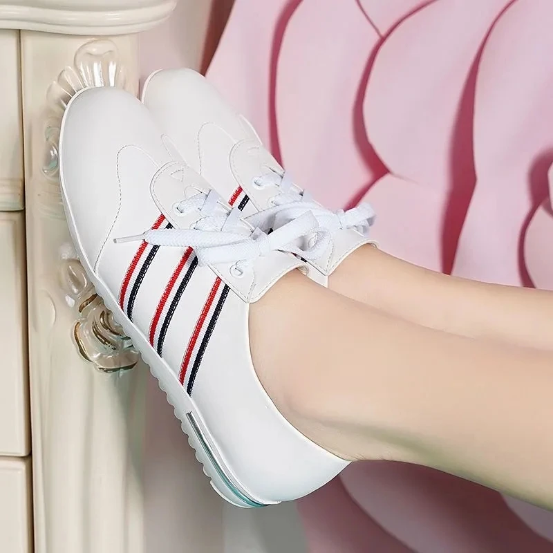 Women Casual Shoes White Flats Shoes 2022 Spring New Sneakers Female Soft Sole Comfy Vulcanized Shoes Woman Big Size 42 Footwear
Women Casual Shoes White Flats Shoes 2022 Spring New Sneakers Female Soft Sole Comfy Vulcanized Shoes Woman Big Size 42 Footwear