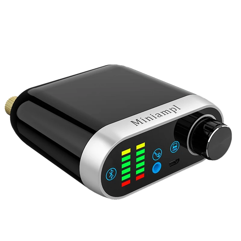 Minidamp Audio HiFi Mini Bluetooth 5.0 HiFi Power Amplifier Class D Tpa3116 Digital Amp USB Sound Card AUX 50Wx2 Home Amplifiers
Minidamp Audio HiFi Mini Bluetooth 5.0 HiFi Power Amplifier Class D Tpa3116 Digital Amp USB Sound Card AUX 50Wx2 Home Amplifiers