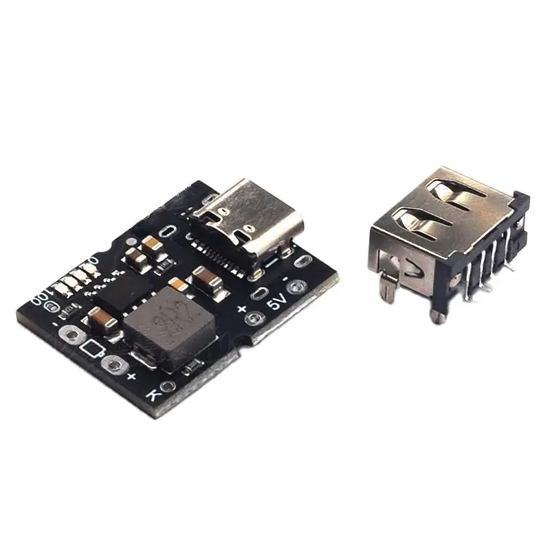 High-precision 5V2A Charge and Discharge Integrated Module Type-C input Compatible with 4.2V Lithium Battery
High-precision 5V2A Charge and Discharge Integrated Module Type-C input Compatible with 4.2V Lithium Battery