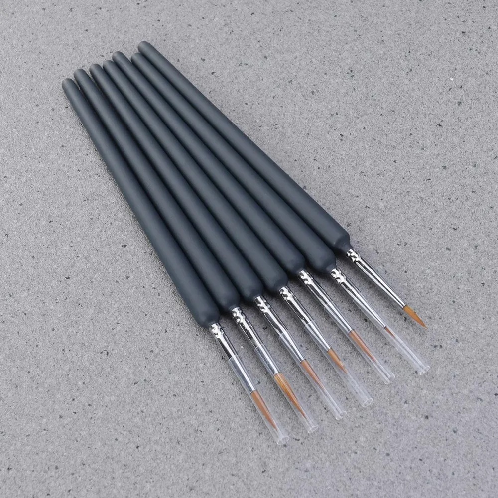 3pcs Wolf Hair Brushes Set for Detail Art Painting Miniatures Acrylic Watercolor Oil Gouache (000 + 00 + 0) 
3pcs Wolf Hair Brushes Set for Detail Art Painting Miniatures Acrylic Watercolor Oil Gouache (000 + 00 + 0)