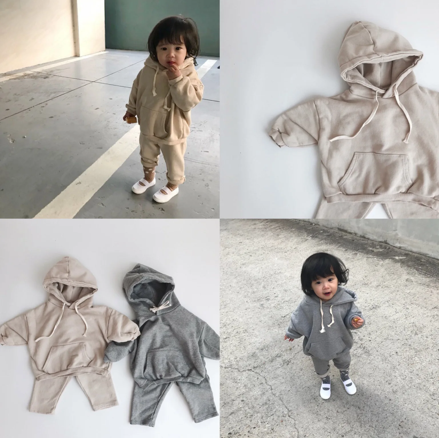 2021 autumn new solid color hoodie set baby boys and girls hooded sweatshirt+pants casual loose and comfortable
2021 autumn new solid color hoodie set baby boys and girls hooded sweatshirt+pants casual loose and comfortable