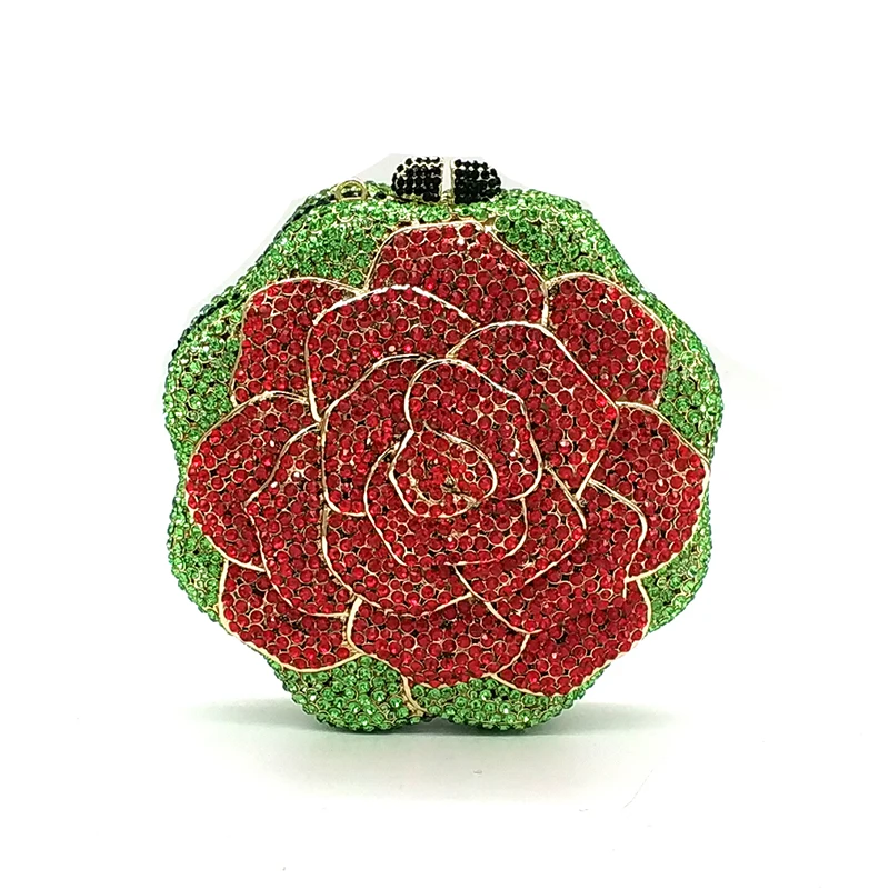 Red Pink Blue Multicolored Women Metal Clutch Bag Crystal Rose Evening Wedding Floral Purse Diamond Flower Party Bridal Handbag
Red Pink Blue Multicolored Women Metal Clutch Bag Crystal Rose Evening Wedding Floral Purse Diamond Flower Party Bridal Handbag