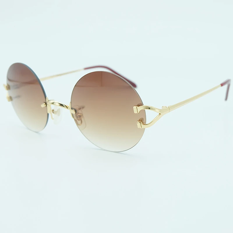 

Luxury Sunglasses Men Retro Round Small C Sunglass Fashion Carter Sun Glasses Vintage Mens Shades Brand Designer Sunglasses
