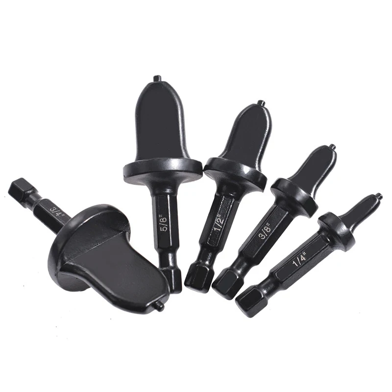 5Pcs Imperial Tube Pipe Air Conditioner Copper Pipe Durable Tube Pipe Expander Support Hex Shank Swaging Tools Drill Bit Set
5Pcs Imperial Tube Pipe Air Conditioner Copper Pipe Durable Tube Pipe Expander Support Hex Shank Swaging Tools Drill Bit Set
