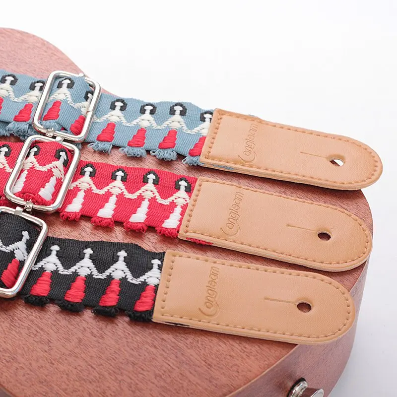 Classical Guitar Strap Creative Knitted Pattern Ukulele Adjustable Birthday Gifts String Musical Instruments Accessories 2021
Classical Guitar Strap Creative Knitted Pattern Ukulele Adjustable Birthday Gifts String Musical Instruments Accessories 2021