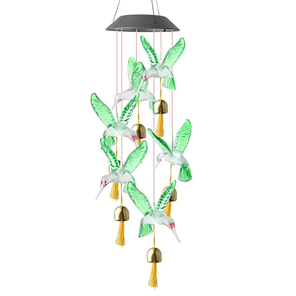 Color Changing LED Solar Wind Chime Light Lamp Waterproof Garden Decor Transparent Solar Copper Bulb Chandelier
Color Changing LED Solar Wind Chime Light Lamp Waterproof Garden Decor Transparent Solar Copper Bulb Chandelier