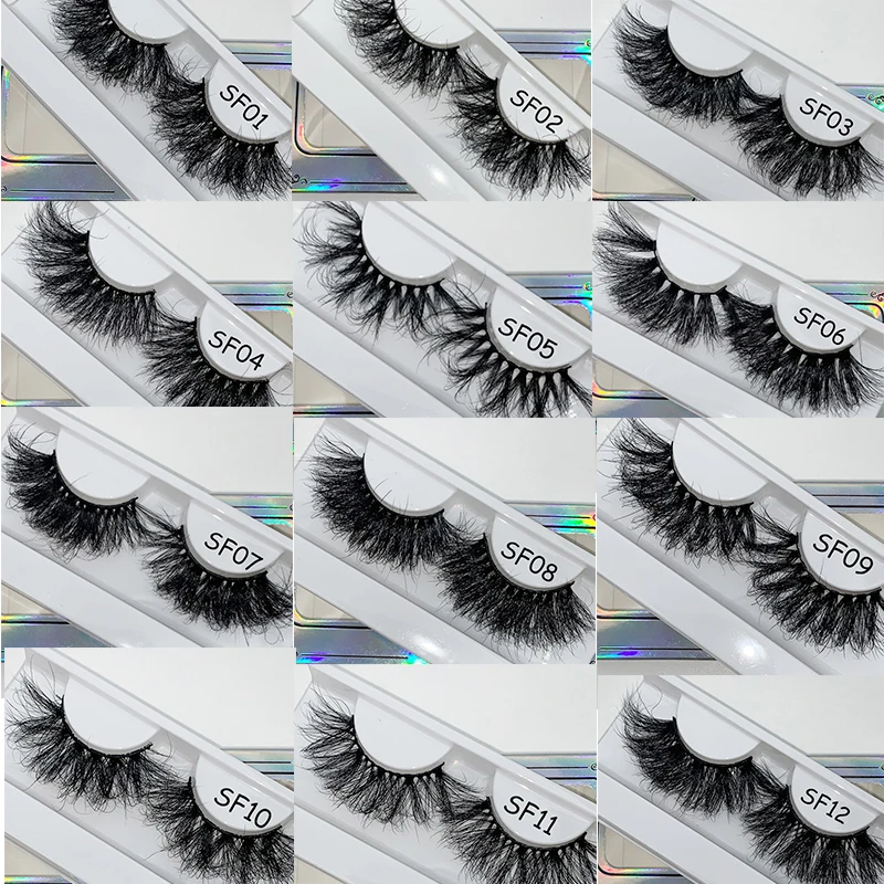 Rainsin Wholesale 30Pairs 25mm Long Fluffy Lashes 100% 3d Mink Lashes Dramatic Makeup False Lashes Handmade Real Eyelashes
Rainsin Wholesale 30Pairs 25mm Long Fluffy Lashes 100% 3d Mink Lashes Dramatic Makeup False Lashes Handmade Real Eyelashes