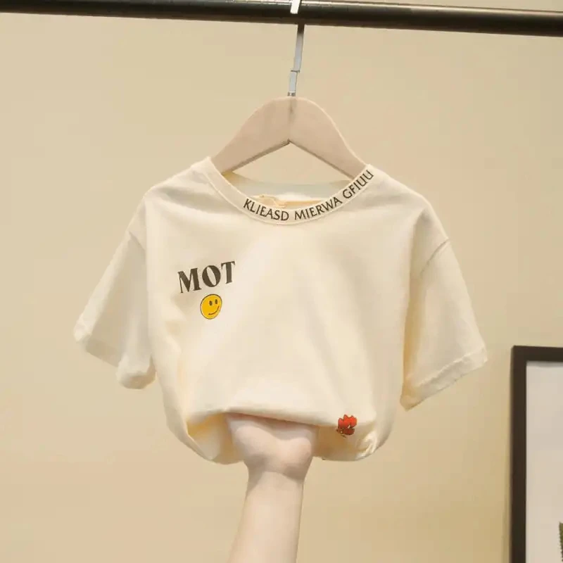 baby kids Boys girls summer short sleeve t-shirts new boys children cotton smile fashion short sleeve T-shirts tops P4 490
baby kids Boys girls summer short sleeve t-shirts new boys children cotton smile fashion short sleeve T-shirts tops P4 490