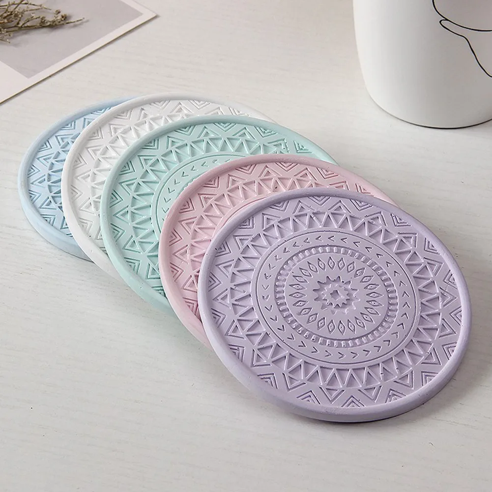 Nordic Round Table Placemats Creative Personality Mat Diatom Mud Waterproof Coaster Insulated Placemat Tea Coffee Cup Mug Mat
Nordic Round Table Placemats Creative Personality Mat Diatom Mud Waterproof Coaster Insulated Placemat Tea Coffee Cup Mug Mat