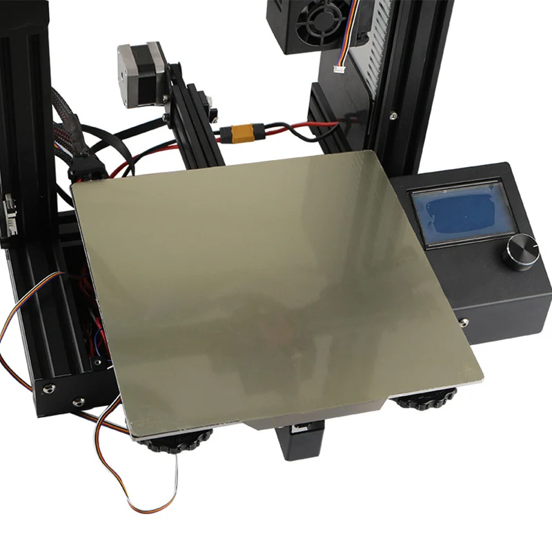 HotBed Platform Steel Build Plate with Magnetic Base+Heat Resistant PEI for 3D Printer VH99
HotBed Platform Steel Build Plate with Magnetic Base+Heat Resistant PEI for 3D Printer VH99