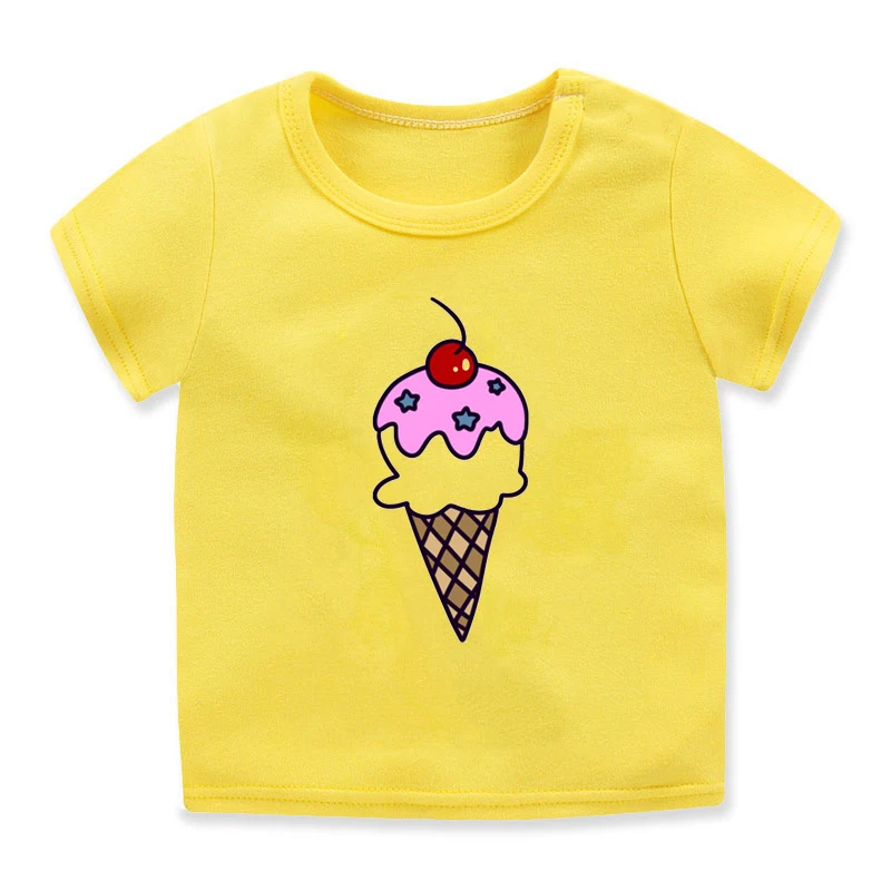 T-shirts boys funy ice cream graphics kids shirt cute cartoon print boys yellow t shirt shortsleeve tops vogue cool boys clothes
T-shirts boys funy ice cream graphics kids shirt cute cartoon print boys yellow t shirt shortsleeve tops vogue cool boys clothes