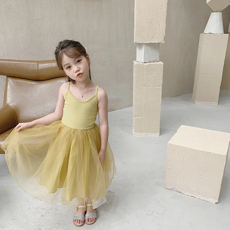 Spring summer girls cute patchwork mesh slip dress kids fashion solid color casual princess dresses
Spring summer girls cute patchwork mesh slip dress kids fashion solid color casual princess dresses