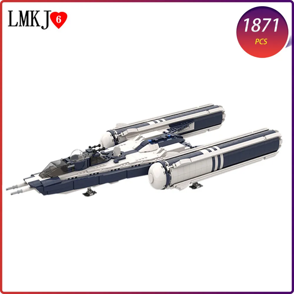 1870pcs Y Wing Starfightered Spaceship Model Diy Building Blocks Moc Bricks Kid Educational Toys Star Series toy Children Gift
1870pcs Y Wing Starfightered Spaceship Model Diy Building Blocks Moc Bricks Kid Educational Toys Star Series toy Children Gift