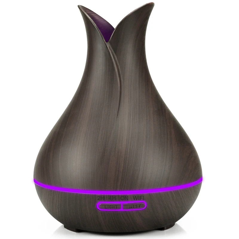 Smart Wifi Air Humidifier Essential Oil Aromatherapy Diffuser with Alexa Google App Voice Control 400Ml
Smart Wifi Air Humidifier Essential Oil Aromatherapy Diffuser with Alexa Google App Voice Control 400Ml