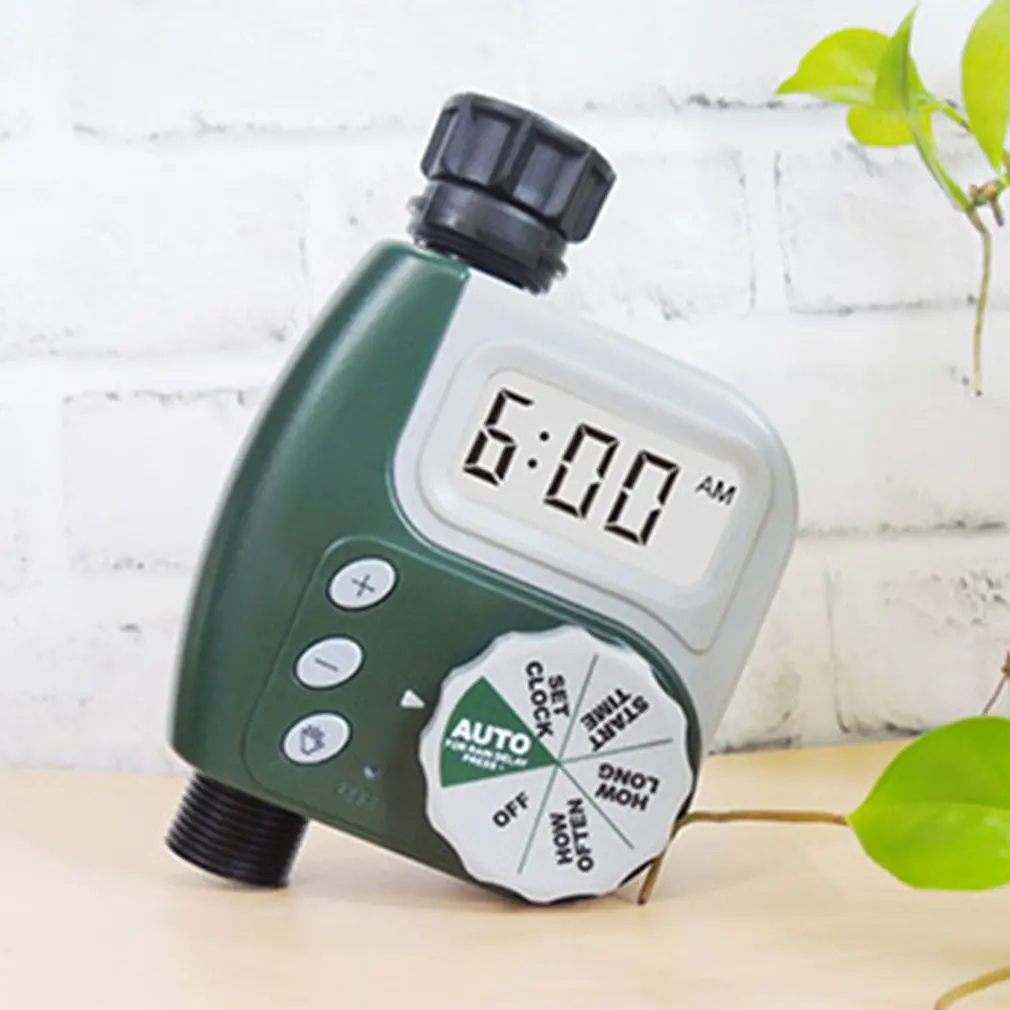 Lazy Plant Watering Timer Garden Sprinkler Irrigation Controller Drip Irrigation Tool LCD Screen Display
Lazy Plant Watering Timer Garden Sprinkler Irrigation Controller Drip Irrigation Tool LCD Screen Display