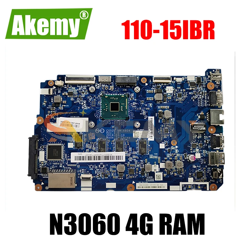 Материнская плата Akemy для ноутбука Lenovo N3060, NM-A804, 100%, ОЗУ 4 Гб, тестирование работы 5B20L77440, 5B20L77435
Материнская плата Akemy для ноутбука Lenovo N3060, NM-A804, 100%, ОЗУ 4 Гб, тестирование работы 5B20L77440, 5B20L77435