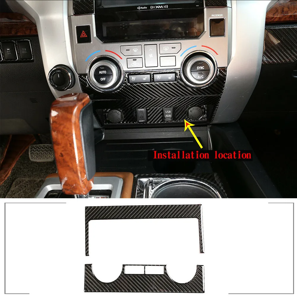For Toyota Tundra 2014 2015 2016 2017 2018 Carbon Fiber Central Control Air Conditioner Switch Panel Trim
For Toyota Tundra 2014 2015 2016 2017 2018 Carbon Fiber Central Control Air Conditioner Switch Panel Trim