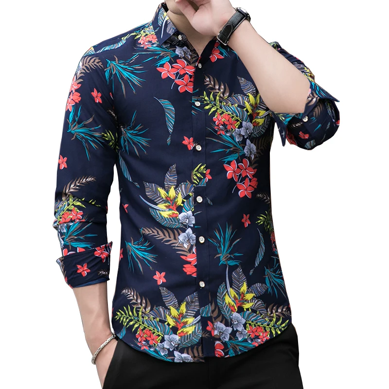 New Fashion Men's Flower Shirt Plus Size Casual Printed Hawaiian Shirts Male Holiday Beach Button Down Social Business Tops 7XL
New Fashion Men's Flower Shirt Plus Size Casual Printed Hawaiian Shirts Male Holiday Beach Button Down Social Business Tops 7XL