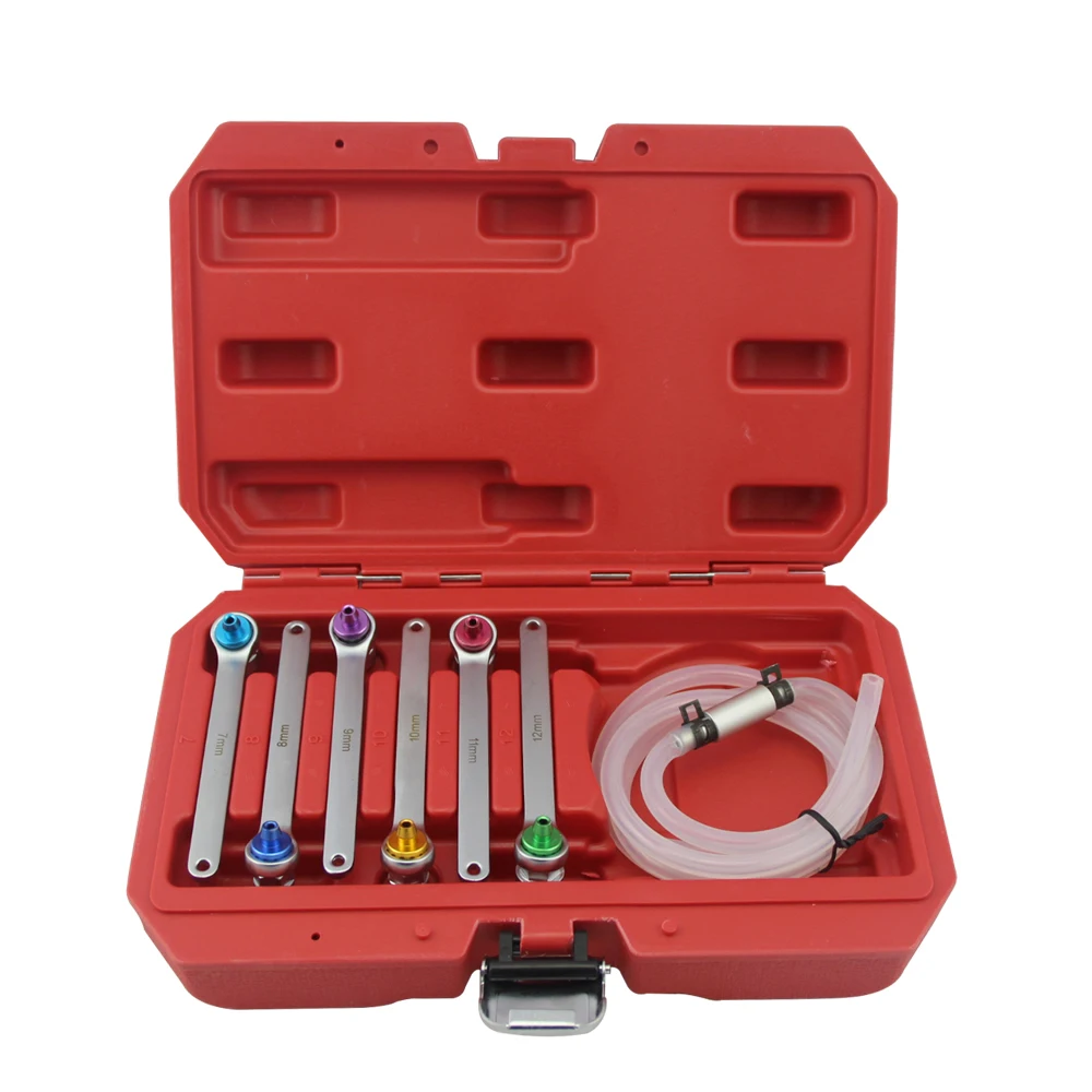 MRCARTOOL Car Brake Oil Drain 6-piece Set Full Range Of Wrench Sets And Check Valve Manual Brake System Oil Drain Hose Backstop
MRCARTOOL Car Brake Oil Drain 6-piece Set Full Range Of Wrench Sets And Check Valve Manual Brake System Oil Drain Hose Backstop