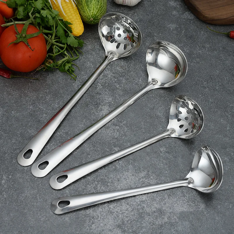 1pc Creatives Soup Ladle Colander Flatware Cookware Steel Slotted Spoon Cooking Utensil Long Handle Soup Spoon Ladle Tableware
1pc Creatives Soup Ladle Colander Flatware Cookware Steel Slotted Spoon Cooking Utensil Long Handle Soup Spoon Ladle Tableware