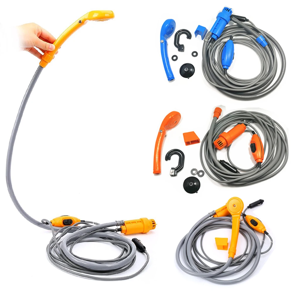 Portable Outdoor Handheld Camping Shower With Build-in Water Filtration System for Travel Camping Hiking Garden Pet
Portable Outdoor Handheld Camping Shower With Build-in Water Filtration System for Travel Camping Hiking Garden Pet
