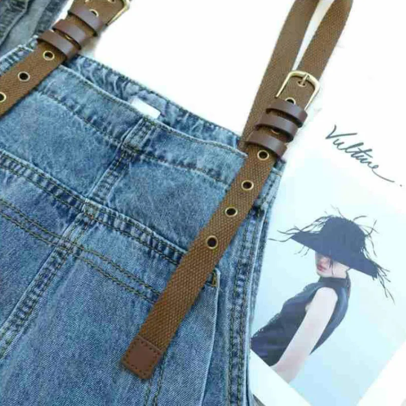 Rompers Women Denim Solid Overalls High Waist Sleeveless Wide Leg Summer Womens Trendy Chic Korean Style Ulzzang Vintage Leisure
Rompers Women Denim Solid Overalls High Waist Sleeveless Wide Leg Summer Womens Trendy Chic Korean Style Ulzzang Vintage Leisure