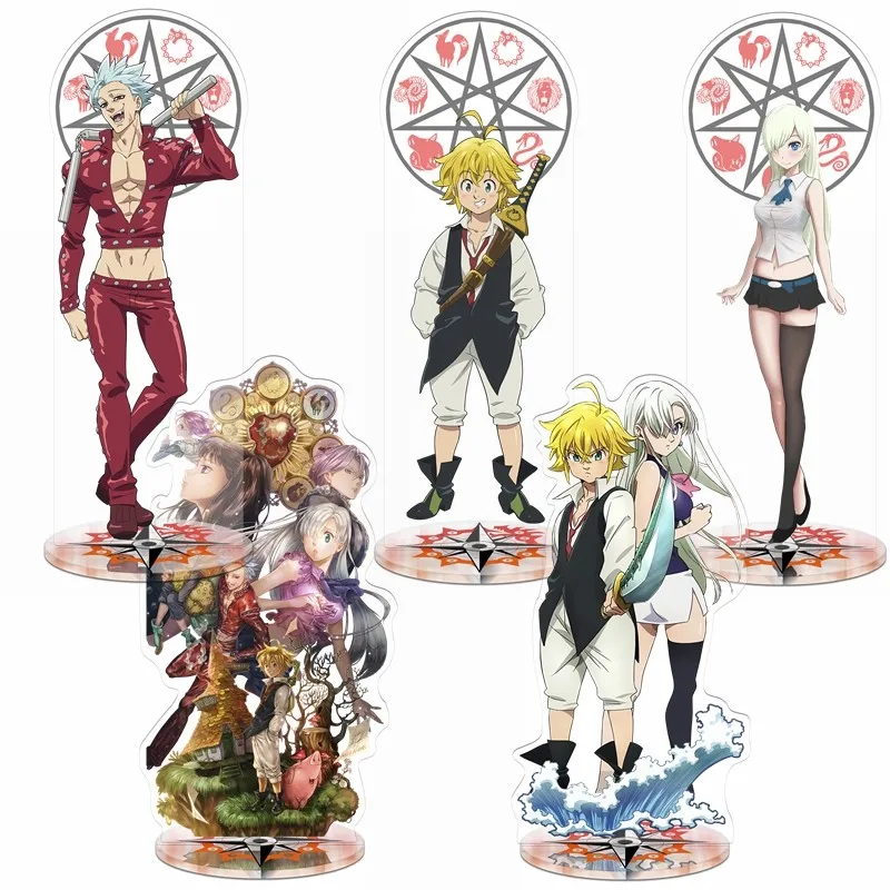 Anime The Seven Deadly Sins Meliodas Elizabeth Liones Acrylic Stand Figure Model Plate Display Tabletop Decorate Cosplay Toys
Anime The Seven Deadly Sins Meliodas Elizabeth Liones Acrylic Stand Figure Model Plate Display Tabletop Decorate Cosplay Toys