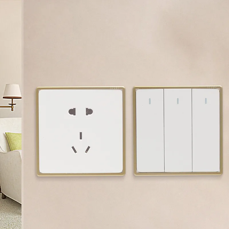 3D Gold Silver Pink Switch Sticker Wall Sticker Accessories Socket Decoration Bedroom Living Room Poster On-off Protect Decal
3D Gold Silver Pink Switch Sticker Wall Sticker Accessories Socket Decoration Bedroom Living Room Poster On-off Protect Decal