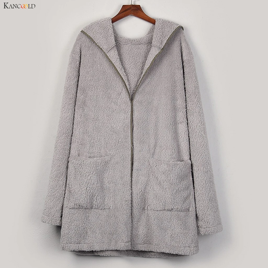 KANCOOLD coats Womens Plush Autumn Pocket Winter Long Sleeve Keep Warm Fashion Pocket Long new coat and jackets women 2019Oct24
KANCOOLD coats Womens Plush Autumn Pocket Winter Long Sleeve Keep Warm Fashion Pocket Long new coat and jackets women 2019Oct24