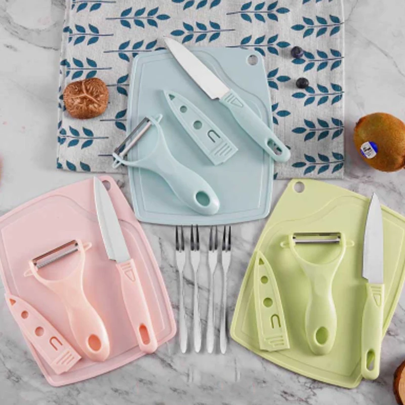 Fruit Knife Household Sharp Knifes Plate Stainless Steel Cutting Set Kitchen Vegetable And Peeling Machine Combination Gadget
Fruit Knife Household Sharp Knifes Plate Stainless Steel Cutting Set Kitchen Vegetable And Peeling Machine Combination Gadget