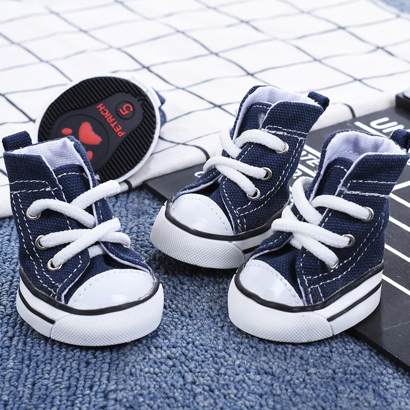 Blue Denim Canvass Pet Dog Shoes Classic For Small Medium Dogs Sport Outdoor Non-slip Shoes Dog Boots French Bulldog Pug
Blue Denim Canvass Pet Dog Shoes Classic For Small Medium Dogs Sport Outdoor Non-slip Shoes Dog Boots French Bulldog Pug