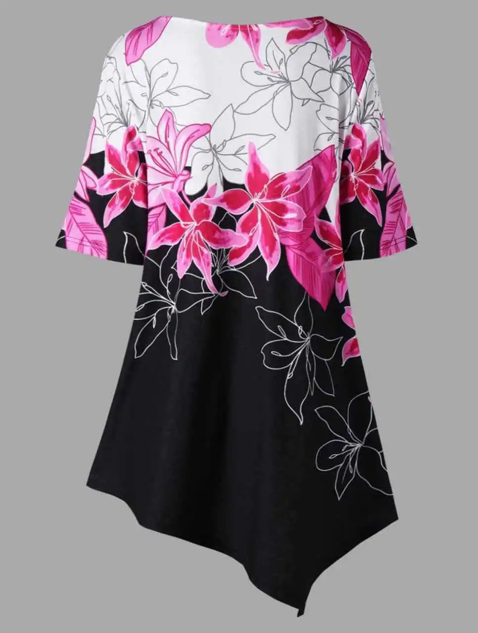 S-5XL Plus Size Dress Red Blue Casual Short Sleeve O Neck Floral Dresses Women Vintage Print A Line Irregular Mini Dress Vestido
S-5XL Plus Size Dress Red Blue Casual Short Sleeve O Neck Floral Dresses Women Vintage Print A Line Irregular Mini Dress Vestido