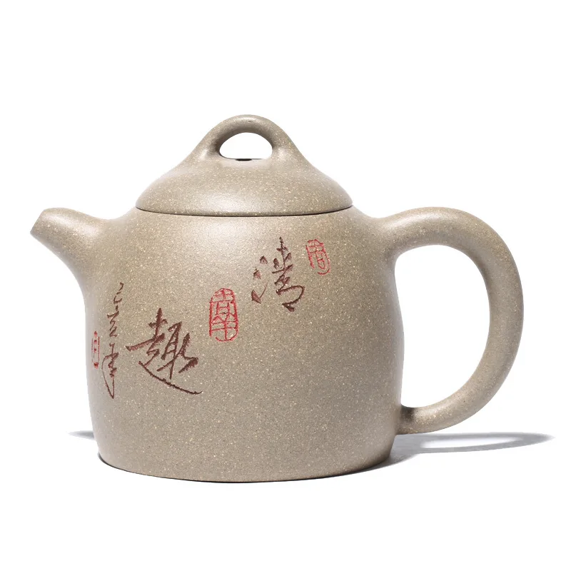 Yixing Teapot Ore Purple Clay Handmade Qin Quan Kettle Creative Teaware Send Gift Box
Yixing Teapot Ore Purple Clay Handmade Qin Quan Kettle Creative Teaware Send Gift Box