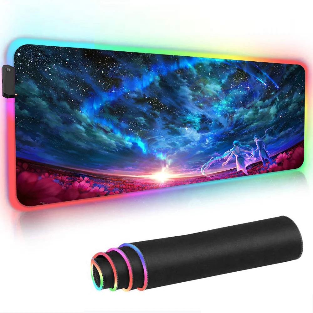 Mat Gaming Led Your Name Anime Mouse Pad 80x30 Game Carpet Backlit Mat Gaming Setup RGB Gamers Desktop Computer Play Mats for Pc
Mat Gaming Led Your Name Anime Mouse Pad 80x30 Game Carpet Backlit Mat Gaming Setup RGB Gamers Desktop Computer Play Mats for Pc