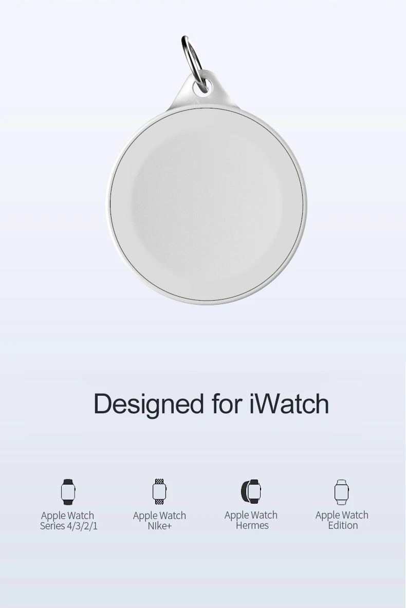 Беспроводное магнитное зарядное устройство Qi зарядная док-станция для Apple Watch Iwatch
