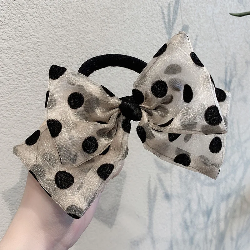 Korean Organza Bow Scrunchies Sweet Fashion Polka Dot Print Barrettes Ponytail Hair Clips Hair Rope Women Mesh Hair Accessories
Korean Organza Bow Scrunchies Sweet Fashion Polka Dot Print Barrettes Ponytail Hair Clips Hair Rope Women Mesh Hair Accessories
