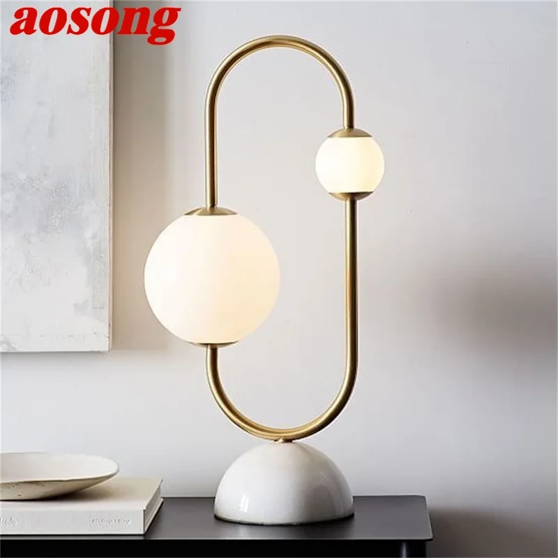 AOSONG Nordic Modern Creative Dimmer Table Lamp LED Desk Lighting for Home Living Room Decoration 
AOSONG Nordic Modern Creative Dimmer Table Lamp LED Desk Lighting for Home Living Room Decoration