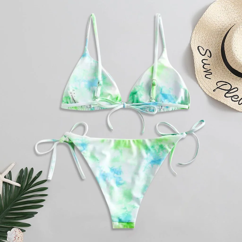 SAGACE Sexy Bikini Set Women Swimwear Push Up Gradient Printed Two Pieces Swimsuit Female Beachwear ropa mujer
SAGACE Sexy Bikini Set Women Swimwear Push Up Gradient Printed Two Pieces Swimsuit Female Beachwear ropa mujer