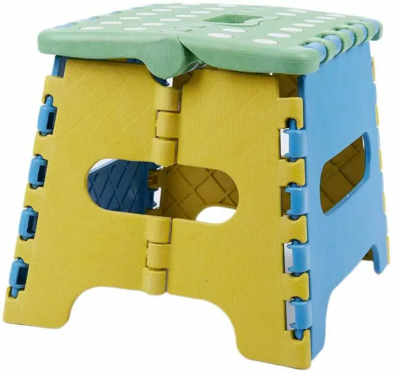 7" Collapsible Folding Plastic Kitchen Step Foot Stool w/ Handle - Kids
7" Collapsible Folding Plastic Kitchen Step Foot Stool w/ Handle - Kids