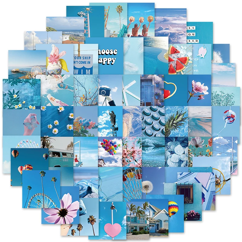 62Pcs INS Style Blue Cool In Summer Landscape Stickers For Luggage Laptop Skateboard Phone Sticker Toys
62Pcs INS Style Blue Cool In Summer Landscape Stickers For Luggage Laptop Skateboard Phone Sticker Toys