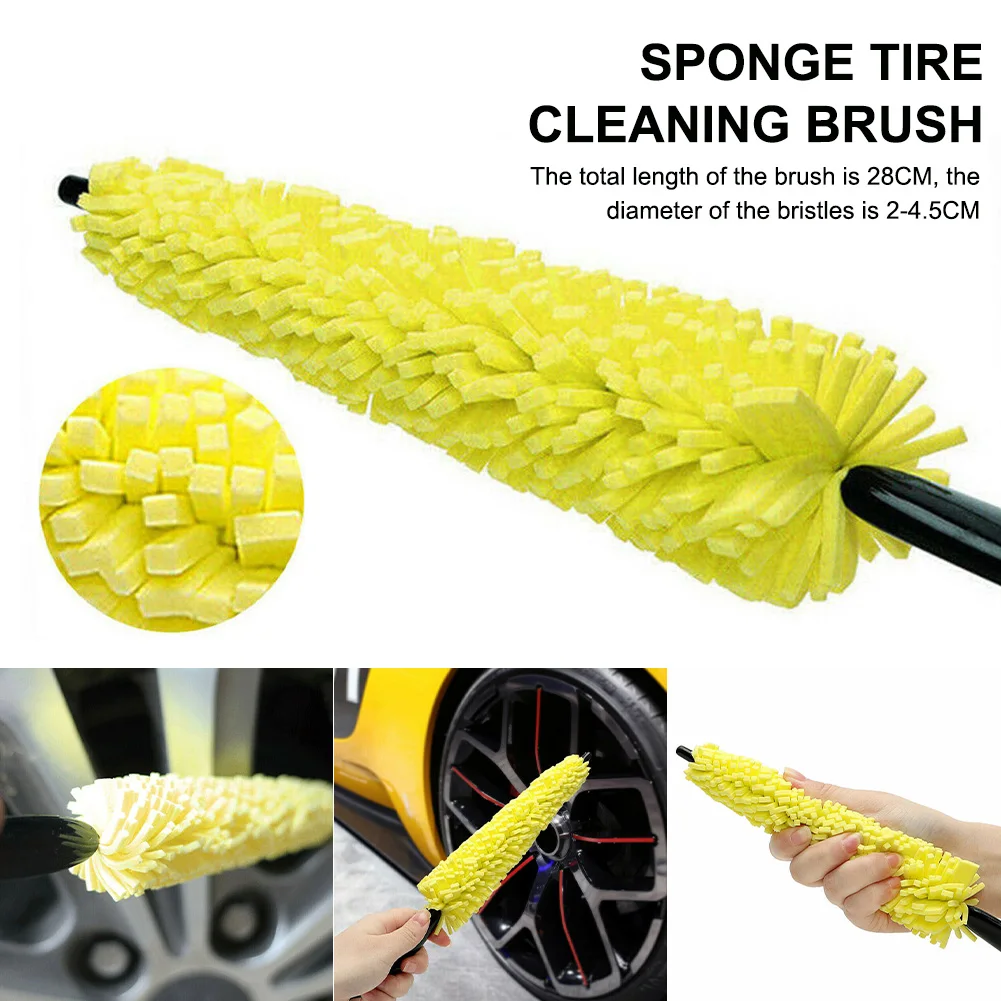 Car Tire Cleaning Brush Plastic Handle Auto Wheel Brush Tire Rim Scrubber Brush Wash Sponges Cleaner Car Cleaner Washing Tools
Car Tire Cleaning Brush Plastic Handle Auto Wheel Brush Tire Rim Scrubber Brush Wash Sponges Cleaner Car Cleaner Washing Tools