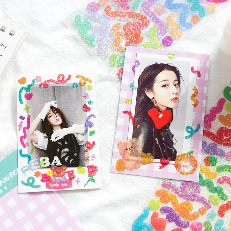 8Kinds INS Cute Rainbow sticker DIY scrapbooking base collage mobile computer diary happy plan gift sealing decoration sticker
8Kinds INS Cute Rainbow sticker DIY scrapbooking base collage mobile computer diary happy plan gift sealing decoration sticker