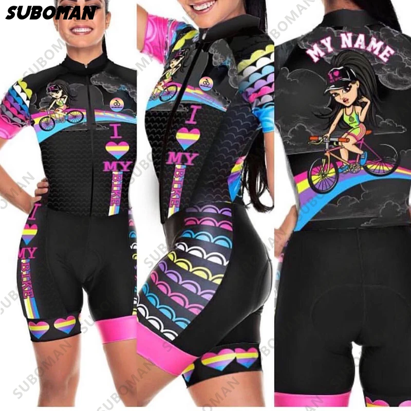 Новинка 2021, женская трикотажная футболка SUBOMAN Pro Team, повседневная одежда, гоночный костюм с коротким рукавом, костюм-одна штука
Новинка 2021, женская трикотажная футболка SUBOMAN Pro Team, повседневная одежда, гоночный костюм с коротким рукавом, костюм-одна штука