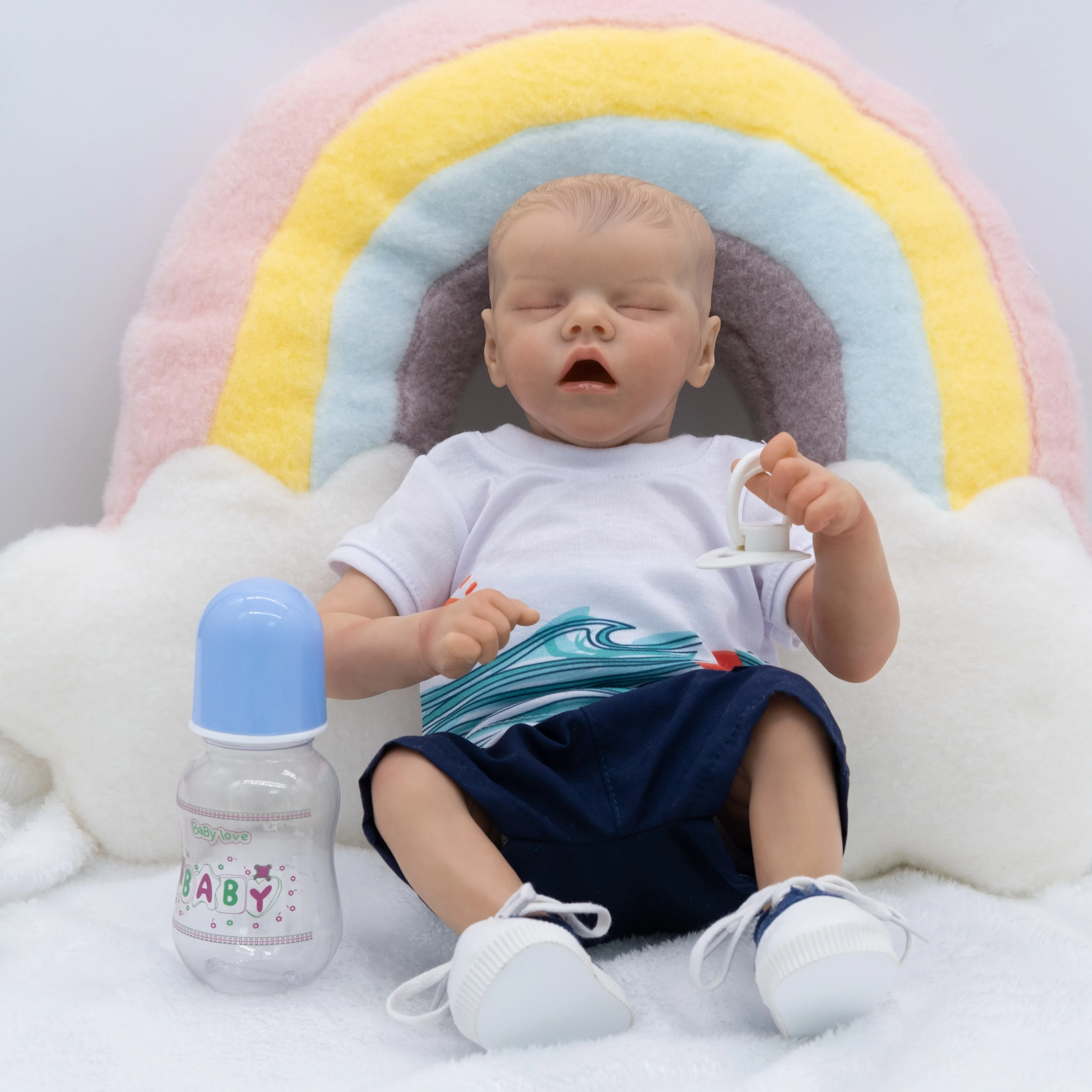 Adolly 18inch Realistic Reborn Baby Doll Soft Weighted Simulation Silicone Vinyl Newborn Lifelike Boy Girl Toy ad18c005c
Adolly 18inch Realistic Reborn Baby Doll Soft Weighted Simulation Silicone Vinyl Newborn Lifelike Boy Girl Toy ad18c005c