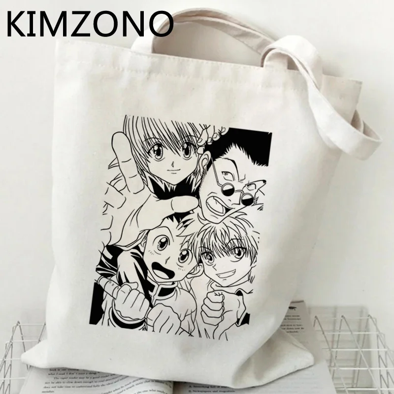 Сумка для покупок Killua Hunter x Hunter, Джутовая сумка, многоразовая сумка для продуктов сумка для покупок 
Сумка для покупок Killua Hunter x Hunter, Джутовая сумка, многоразовая сумка для продуктов сумка для покупок