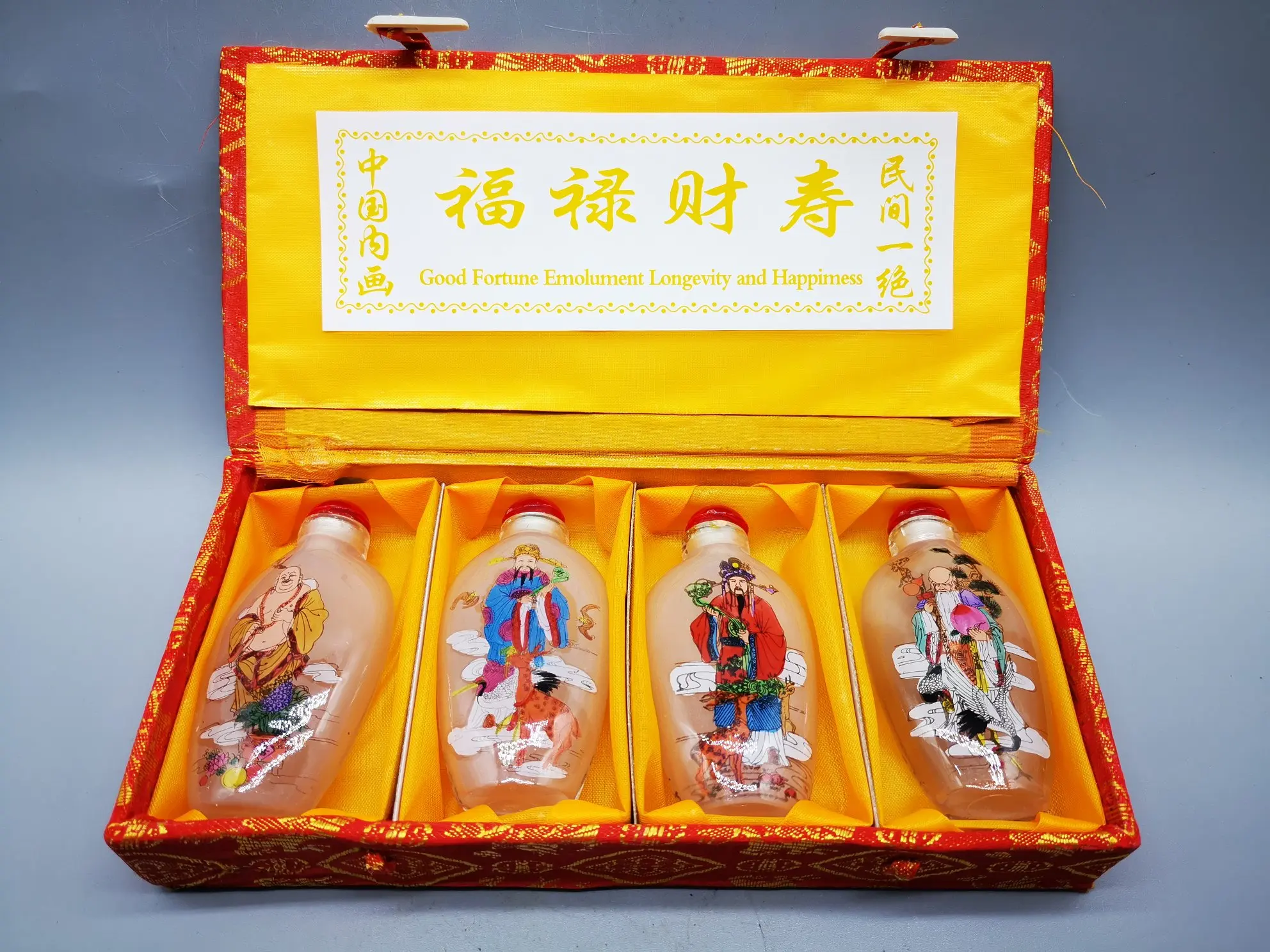 4 шт. модная китайская Изысканная фольклорная внутренняя окрашенная стеклянная табак бутылка для украшения комнаты домашний подарок
4 шт. модная китайская Изысканная фольклорная внутренняя окрашенная стеклянная табак бутылка для украшения комнаты домашний подарок