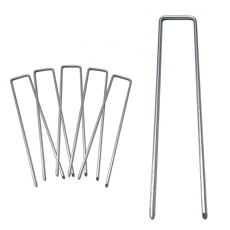 Garden Stakes Galvanized Landscape Staples,U-Type Turf Staples for Artificial Grass,Securing Fences Weed Barrier 100 Pcs
Garden Stakes Galvanized Landscape Staples,U-Type Turf Staples for Artificial Grass,Securing Fences Weed Barrier 100 Pcs