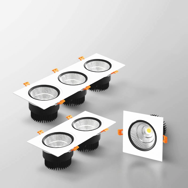 Dimmable Recessed LED Downlights 7W 9W 12W 14W 18W 24W COB LED Ceiling Spot Lights AC85-265V LED Ceiling Lamps Indoor Lighting
Dimmable Recessed LED Downlights 7W 9W 12W 14W 18W 24W COB LED Ceiling Spot Lights AC85-265V LED Ceiling Lamps Indoor Lighting